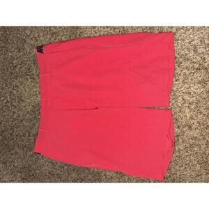 Nike Flex Mens Slim Fit Golf Red Shorts Sample